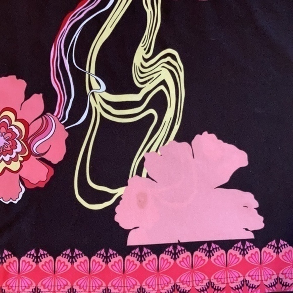Sweet size 12 adorable tropical dress  3/4 sleeves - Picture 8 of 8